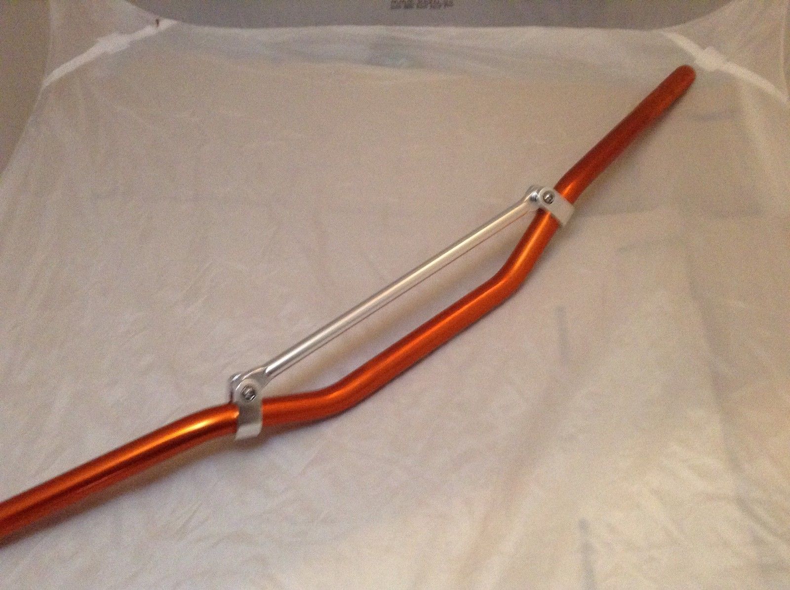 Lenker mit Strebe Supermoto orange alternativ